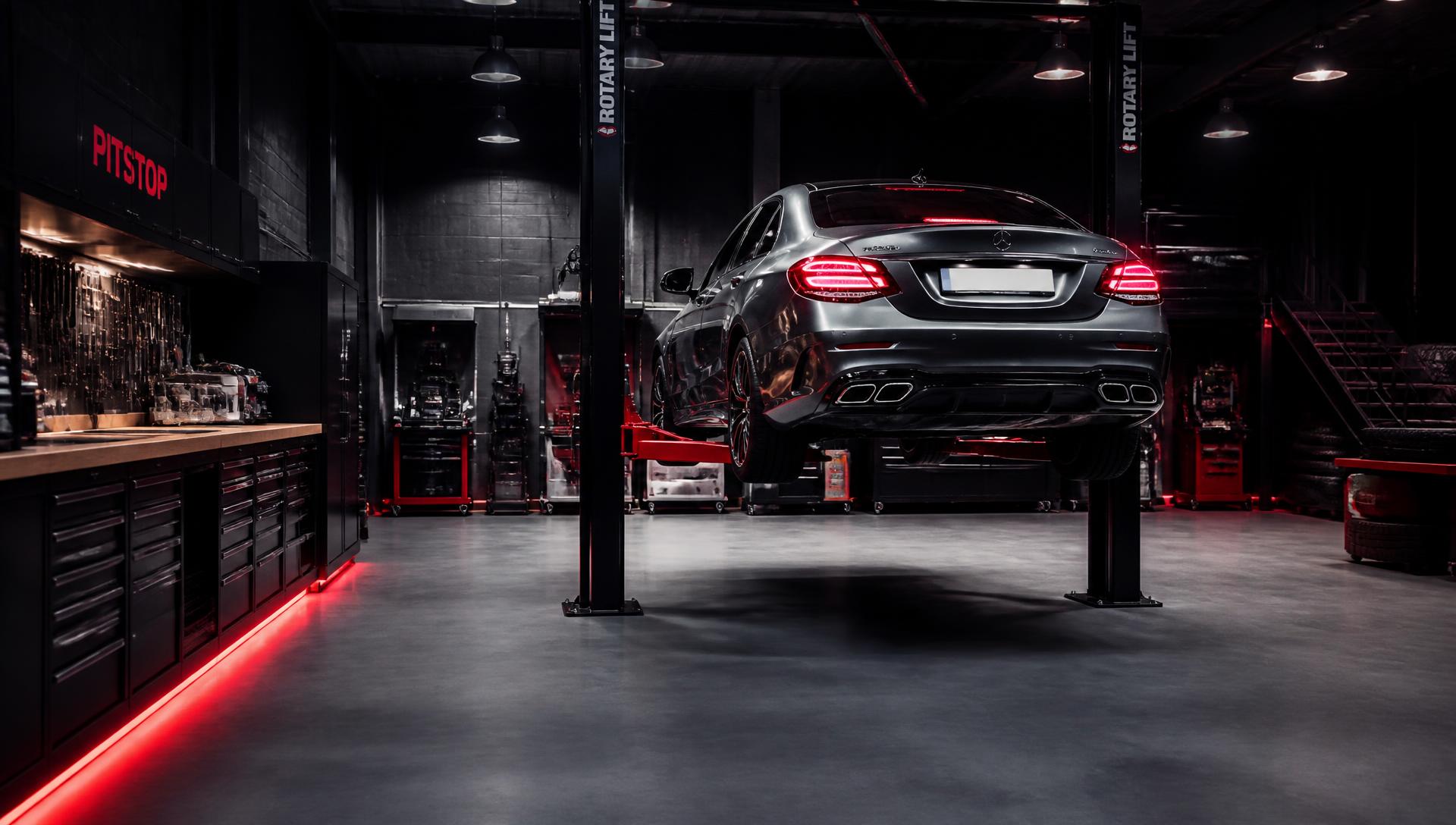 De werkplaats van Garage Car Fix in Den Haag